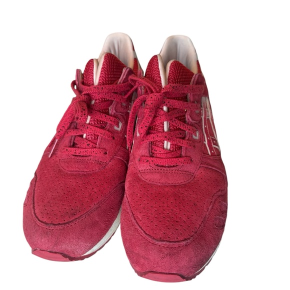 Red ASICS Gel Lyte III Men’s 10 Shoes Strawberries & Cream H64BK MINTY RARE - Picture 2 of 11